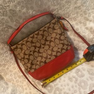 Coach Mini Red Crossbody